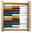 Abacus Rechenschieber 100er-Feld Zahlen von 1-100 Rechenrahmen Abakus Zählrahmen