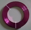 Aluminiumdraht flach 1,0mm x 5,0mm 10m Pink (0,99€/m)