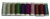 (0,11€/m) 350m Schmuckdraht Set 0,3mm 10 Farben je 35m Bouilloneffektdraht Draht